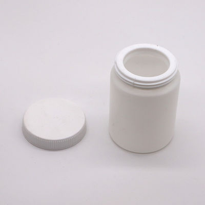 CAPITULO DE VÍCULA 120ML Flasca de boca larga de HDPE para pílula cápsula comprimido Medicina 130CC