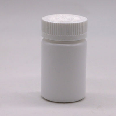 CRC Cap 80CC garrafa de plástico branco para pílula cápsula medicamento comprimido óleo de peixe