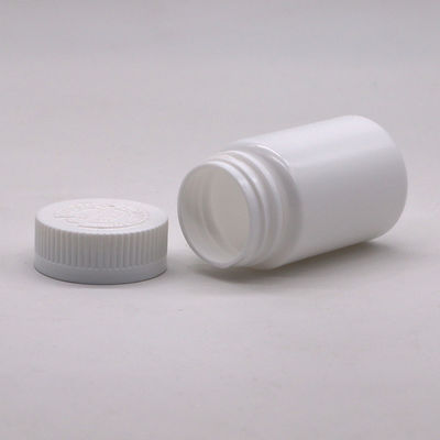CRC Cap 80CC garrafa de plástico branco para pílula cápsula medicamento comprimido óleo de peixe