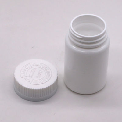 CRC Cap 80CC garrafa de plástico branco para pílula cápsula medicamento comprimido óleo de peixe