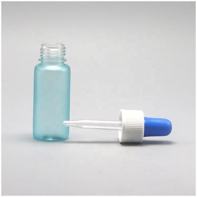 15 ml Botões de goteador de PET de forma redonda personalizados para porta de amostras do dispensador de líquidos