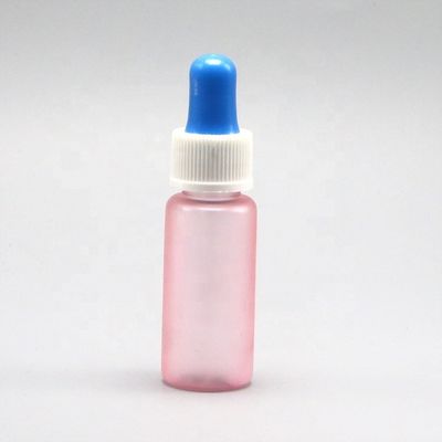 15 ml Botões de goteador de PET de forma redonda personalizados para porta de amostras do dispensador de líquidos