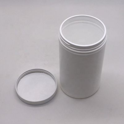 600mL 20oz PET Vazio HDPE Retas e redondas Plastic Powder Medicamento Containers com Chape de parafuso
