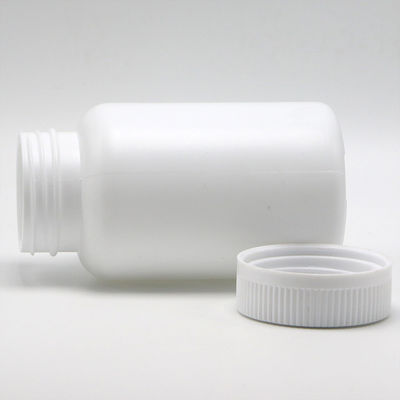 Logotipo personalizado Aceitável 225ml HDPE Drug Safe Refill Botão de plástico branco com CAP CRC