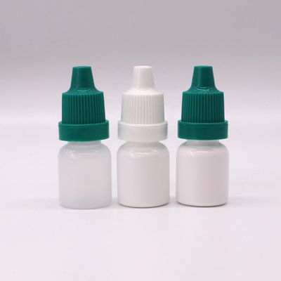 Garrafas de gotejamento compressáveis de plástico LDPE de 10 mL com cores e tampas personalizadas