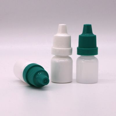Garrafas de gotejamento compressáveis de plástico LDPE de 10 mL com cores e tampas personalizadas