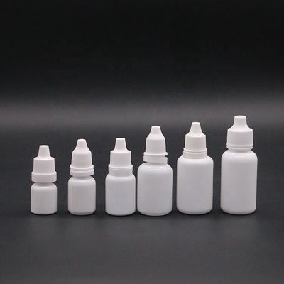 Garrafas de gotejamento compressáveis de plástico LDPE de 10 mL com cores e tampas personalizadas