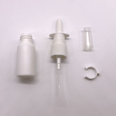 15 ml/20 ml/30 ml frasco de plástico HDPE para spray nasal com cor personalizada e tampa do bico do spray