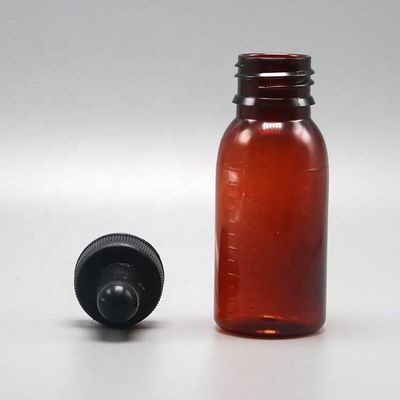 Reagente Médico 60ml PET Botella de óleo essencial de plástico com design estéril e logotipo personalizado