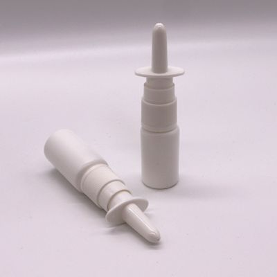 15 ml/20 ml/30 ml frasco de plástico HDPE para spray nasal com cor personalizada e tampa do bico do spray