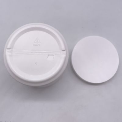 Resistente aos raios UV 350 ml de material HDPE frasco de plástico para creme cosmético logotipo personalizável