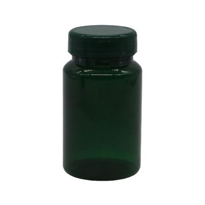 150 ml de cápsulas de PET comprimido comprimido frasco à prova de vazamento com tampa flip top personalizado e degradável