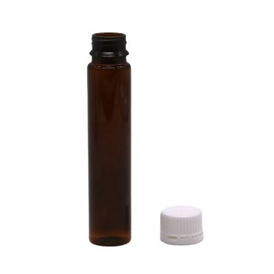 30 ml/20 ml/10 ml de PET de forma redonda, garrafas de plástico finas para líquido oral