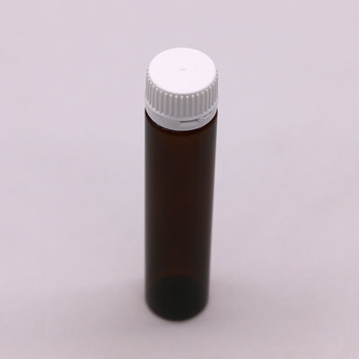 30 ml/20 ml/10 ml de PET de forma redonda, garrafas de plástico finas para líquido oral
