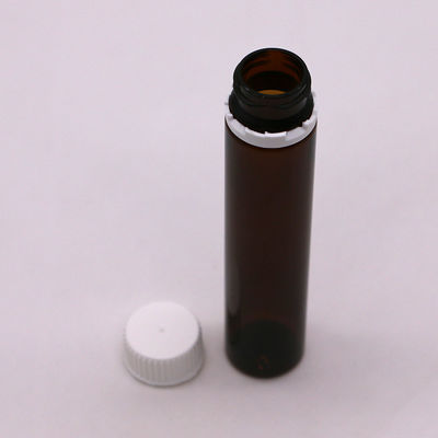 30 ml/20 ml/10 ml de PET de forma redonda, garrafas de plástico finas para líquido oral