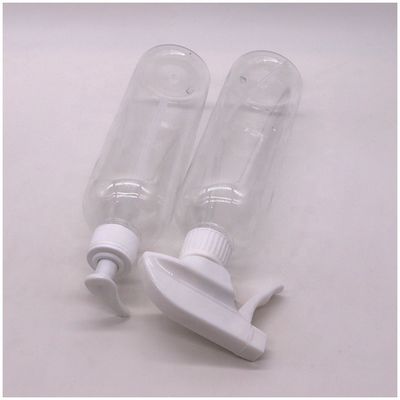 Garrafas de loção de plástico HDPE de 500 ml/600 ml de cor personalizada para loção limpa