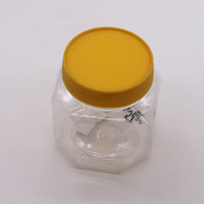 200 ml PET Octogono frasco de alimentos para frutos secos