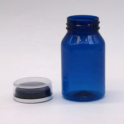 4OZ 120ML Botões de Medicamento PET para Saúde Dietética Suplemento Nutricional Cápsula Pílula