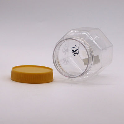 200 ml PET Octogono frasco de alimentos para frutos secos