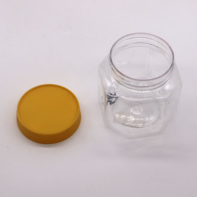200 ml PET Octogono frasco de alimentos para frutos secos