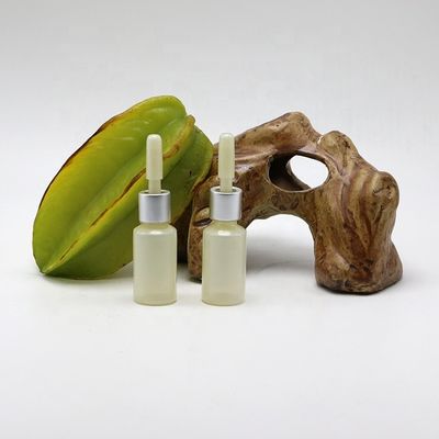 Material de base PET 8 ml garrafa de gotejar com tampa de gotejar personalizada e acabamento congelado