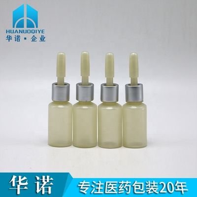 Material de base PET 8 ml garrafa de gotejar com tampa de gotejar personalizada e acabamento congelado