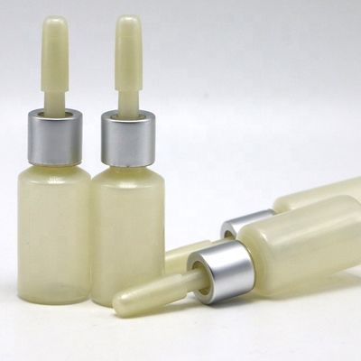 Material de base PET 8 ml garrafa de gotejar com tampa de gotejar personalizada e acabamento congelado