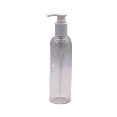 250 ml de garrafas de plástico PET com tampa comum/ material de colar PET para pulverização de bomba