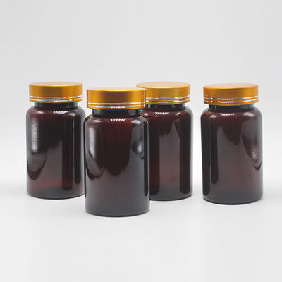 150cc 5OZ garrafa de plástico PET estéril para remédio Suplemento de vitamina Solução de armazenamento