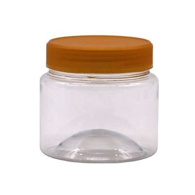 Armazenamento de alimentos 5oz 150cc PET Jar de plástico Mason com PP tipo de vedação de tampa de parafuso