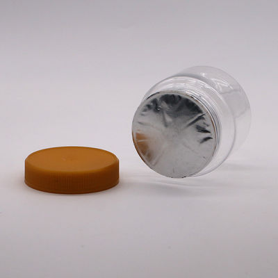 Armazenamento de alimentos 5oz 150cc PET Jar de plástico Mason com PP tipo de vedação de tampa de parafuso