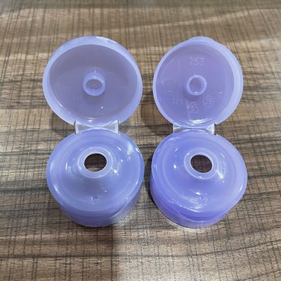 24mm 28mm 32mm plástico Flip Top Cap fechamento para customizado colorido garrafas de loção de plástico