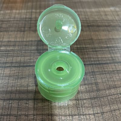 24mm 28mm 32mm plástico Flip Top Cap fechamento para customizado colorido garrafas de loção de plástico