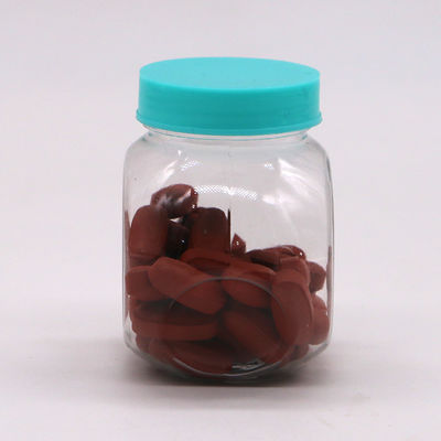 70ML/CC PET Botella redonda de plástico Ideal para lanches de doces e armazenamento de alimentos PET