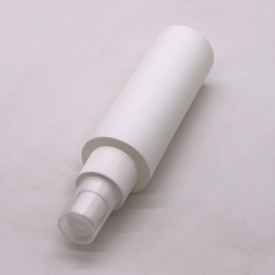 100 ml de frasco de pulverizador de ombro plano em HDPE para spray de álcool em grande quantidade
