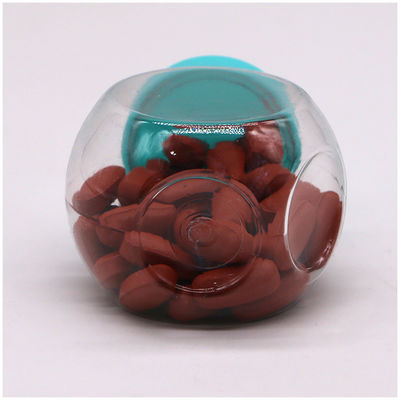 70ML/CC PET Botella redonda de plástico Ideal para lanches de doces e armazenamento de alimentos PET