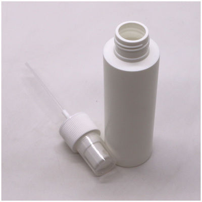 100 ml de frasco de pulverizador de ombro plano em HDPE para spray de álcool em grande quantidade
