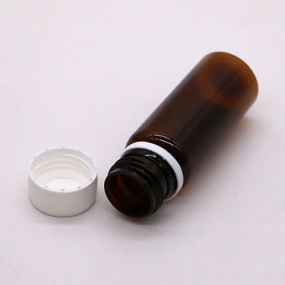 Outros medicamentos 50 ml PET frasco de xarope para tosse com cor personalizável e tampa segura