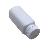 120cc HDPE Quadrado Pílula de plástico de qualidade medicamentosa cápsula comprimido frasco recarregável para medicina