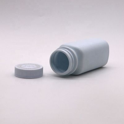 120cc HDPE Quadrado Pílula de plástico de qualidade medicamentosa cápsula comprimido frasco recarregável para medicina