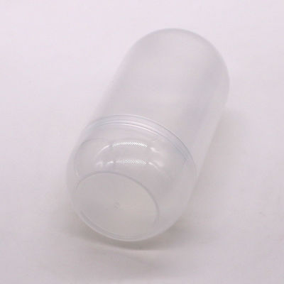 500 ml de cápsula de PP em forma de cápsula de plástico para armazenamento de alimentos com tampa de parafuso