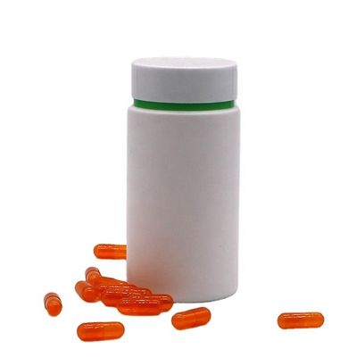 Capuz de parafuso de plástico HDPE 175CC frasco de boca larga para medicina de pílulas cápsulas comprimidos