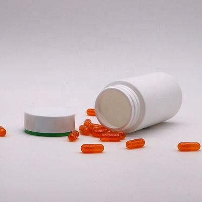 Capuz de parafuso de plástico HDPE 175CC frasco de boca larga para medicina de pílulas cápsulas comprimidos