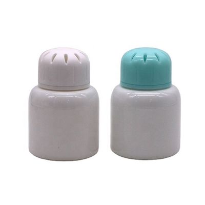 90ml/3OZ Quadrado PET Plastic Pill Capsule Tablet para embalagem de especiarias sólidas Amostra gratuita