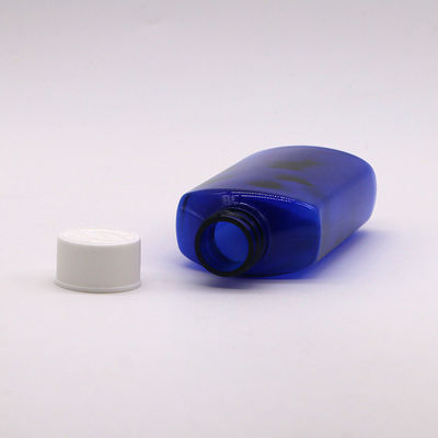Material de base PET 120 ml quadrado xarope estéril para tosse frasco líquido oral tampa de segurança infantil