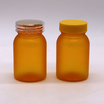 3OZ 90ML PET plástico médico frasco vazio recarregável para cápsulas