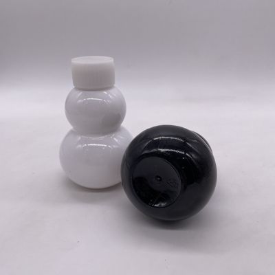 Botão de abóbora PET de 120 ml para produtos de saúde Capuz de parafuso de cor personalizável e amostra gratuita
