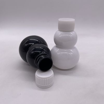 Botão de abóbora PET de 120 ml para produtos de saúde Capuz de parafuso de cor personalizável e amostra gratuita