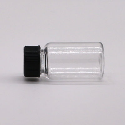 Garrafa de plástico PET redonda de 10 ml para armazenamento de cápsulas de suplemento medicamentoso