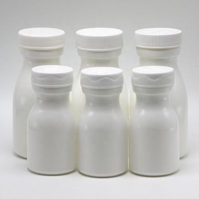 120 mL Botão de plástico HDPE em forma de bowling para armazenamento de pílulas